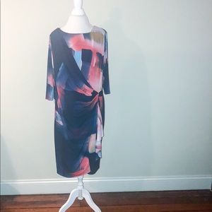 Avenue Dresses - Comfortable and Stylish Abstract Print Dress Avenue Dresses - Comfortable and Stylish Abstract Print Dress